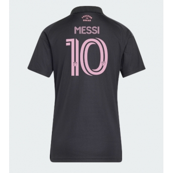 Inter Miami Lionel Messi #10 Maglia Gara Trasferta Repliche 2026-27 Donna Maniche Corte